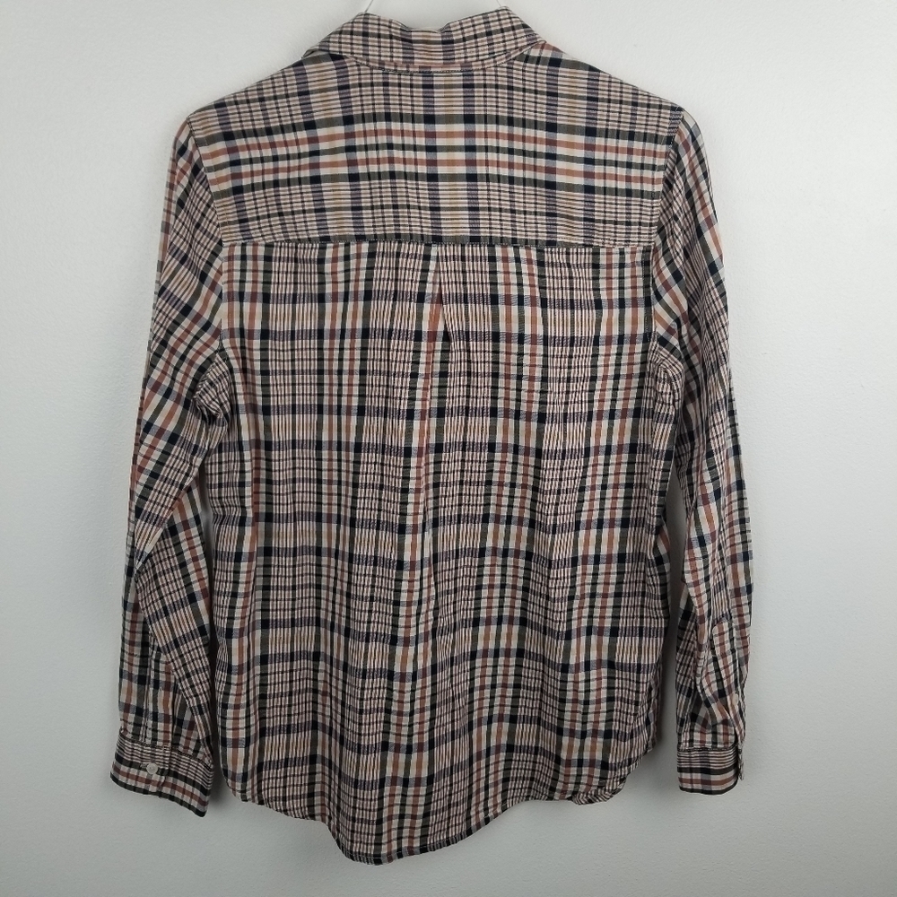 Lucky Brand Plaid Button Front Shirt - Picture 2 of 9